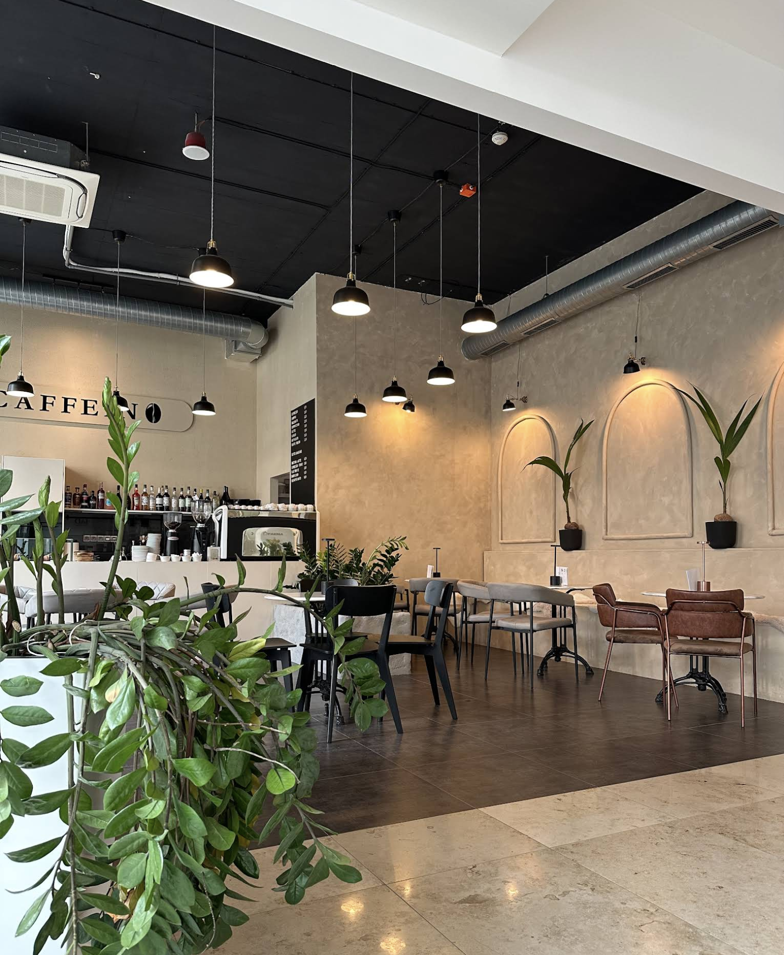 Interiér Caffeino